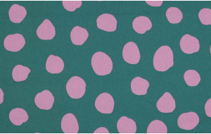 Tela impermeable Dots Petróleo