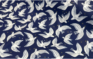 Popelín Algodón Palomas