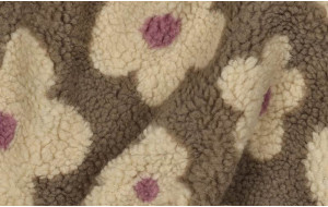 Teddy Floral Marrón