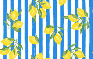 Popelín Summer Etna Azul