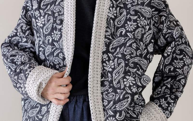 Jacquard Mumbai Turquesa