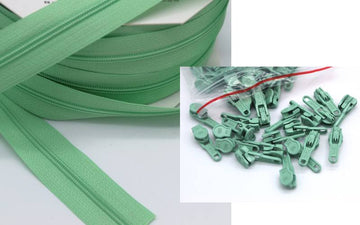 KB Zipper Mesh 3 Pastel Mint