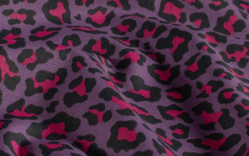 Algodón Panther Morado