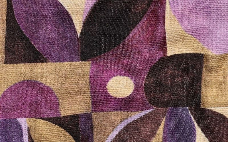 Abstract Purple Canvas