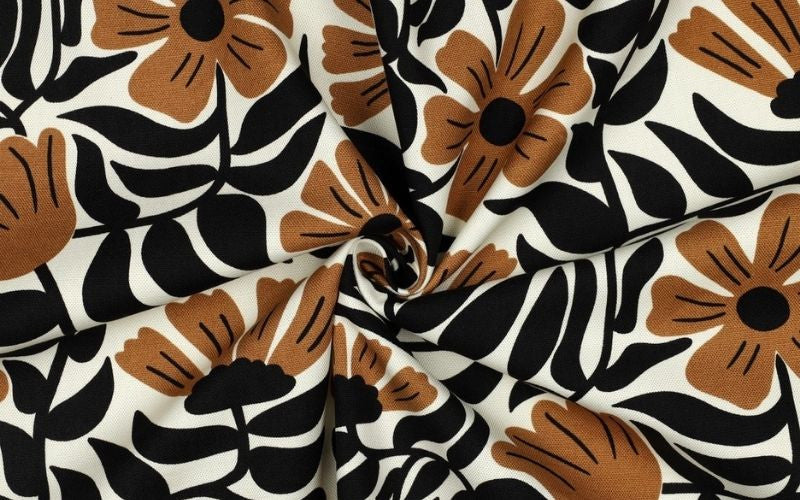 Canvas Floral Crudo