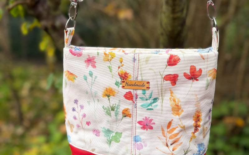 Waterproof Watercolor Floral Fabric