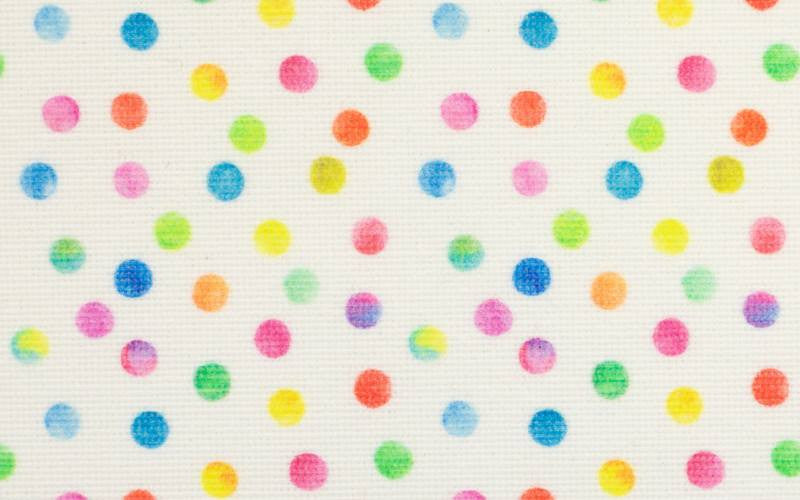 Waterproof Fabric Watercolor Dots