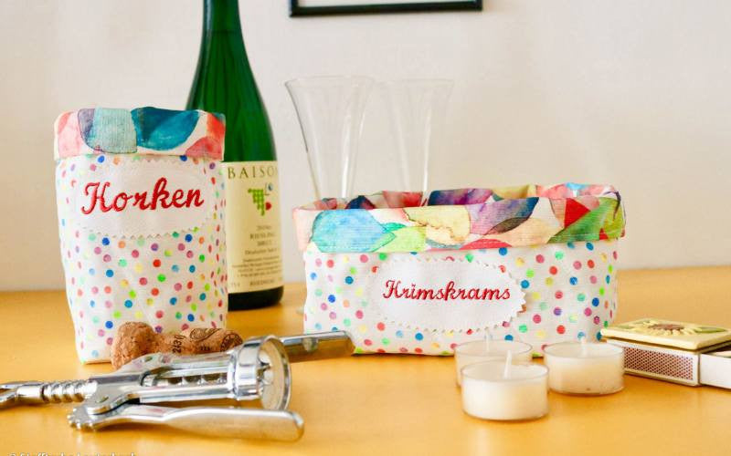Waterproof Fabric Watercolor Dots