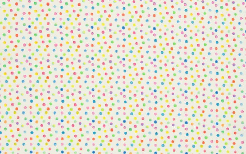 Waterproof Fabric Watercolor Dots