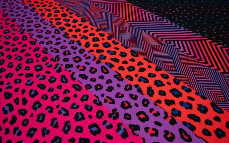 Canvas Abby Rayas Multicolor