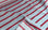 Blue Red Striped Cotton Towel