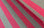Fuchsia Striped Twill Canvas