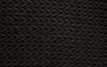 Black Herringbone Quilt