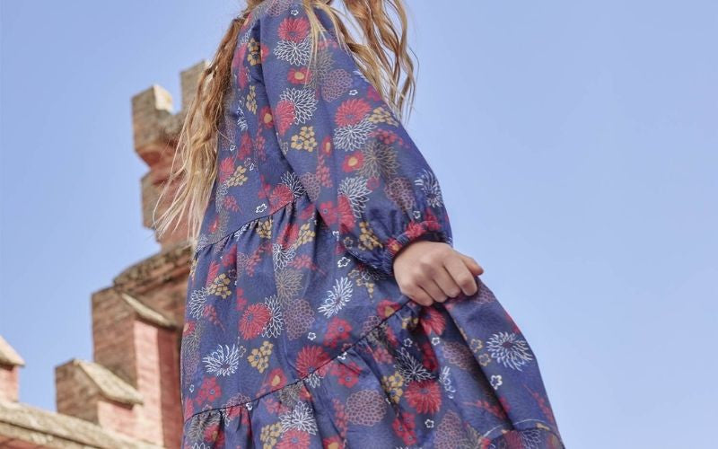 Katia Dahlias Poplin
