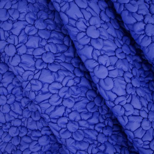 Acolchado Flores Azul