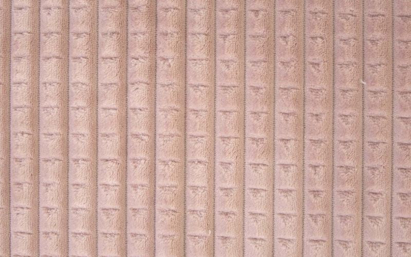 Waffle Pink Minky