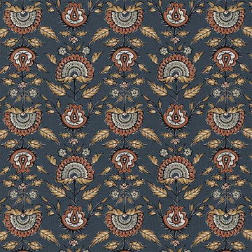 Hinaya Blue Cotton Poplin