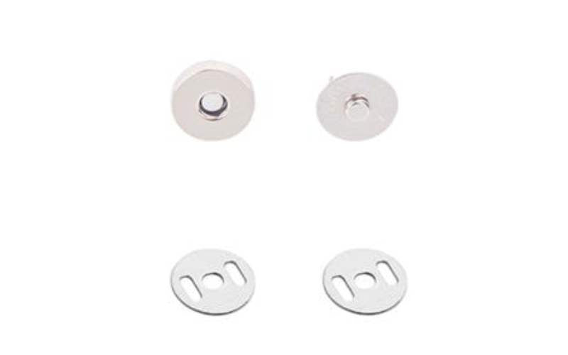Cierre Magnetico 14mm Plata