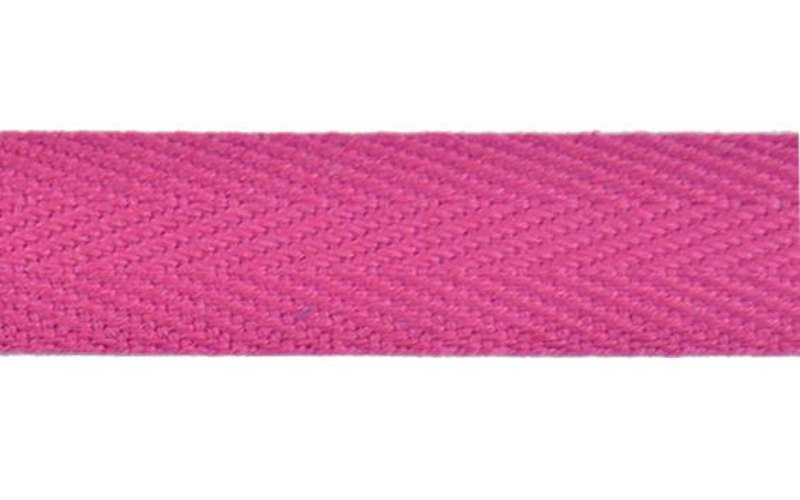 Rollo 25m Cinta Algodón reciclado 30mm Fucsia