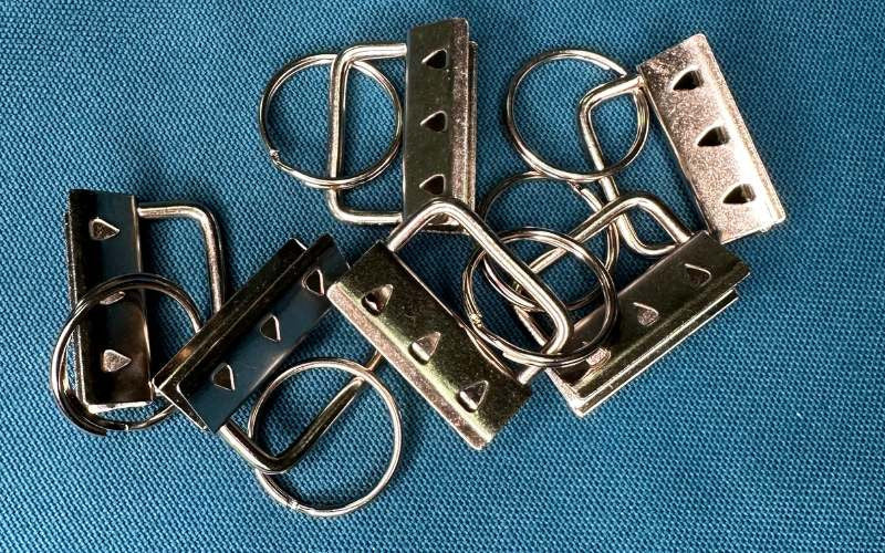 30mm Nickel Keyring Terminal