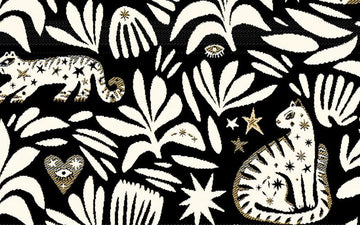 Mystic Black Jacquard
