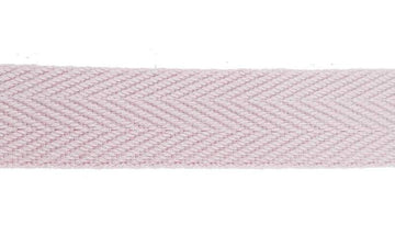 Cinta Algodón liso 30mm Rosa Nature