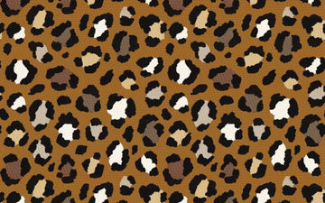Brown Cougar Jacquard