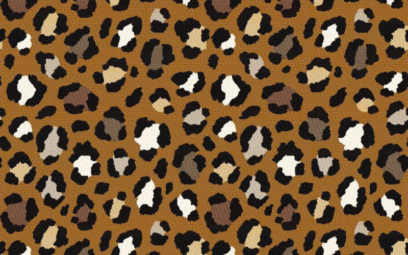 Brown Cougar Jacquard