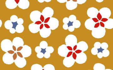 Poplin Cotton Mao Ochre