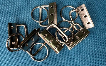 25mm Nickel Keyring Terminal