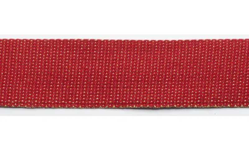 Cinta Lurex Rojo