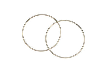 Aros/Asas de Metal Dorado 15cm