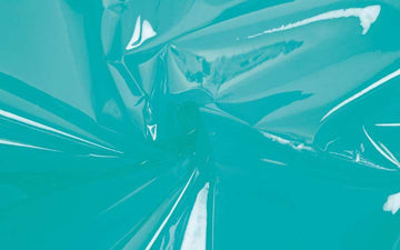 Translucent Turquoise PVC Vinyl