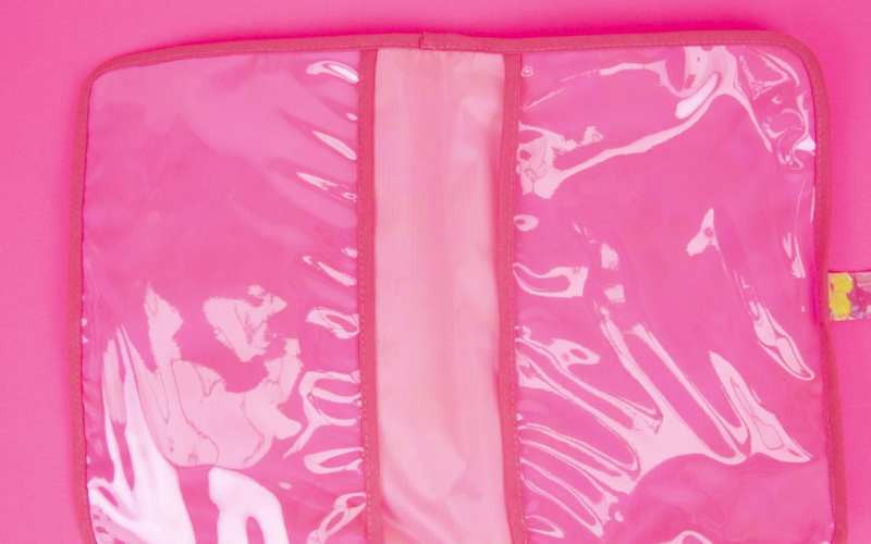 Translucent Fuchsia PVC Vinyl