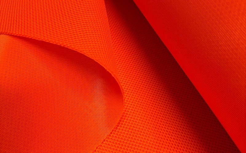 Mesh 3D Naranja Flúor