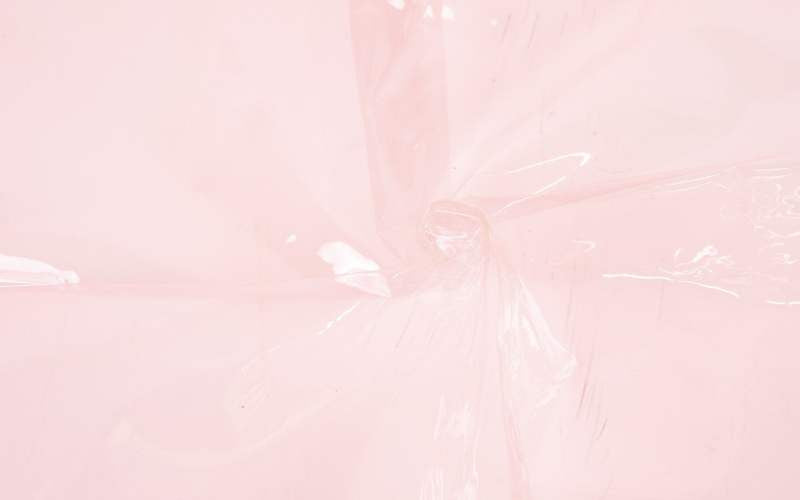Light Pink Translucent PVC Vinyl