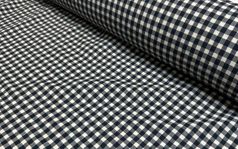 Vichy Seersucker Two-tone Black
