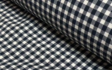 Vichy Seersucker Two-tone Black
