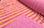 Toalla Rayas Fucsia-Naranja