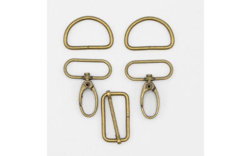 25mm Old Gold Findings Pack
