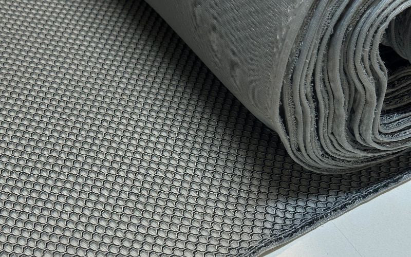 Mesh 3D Bicolor Gris