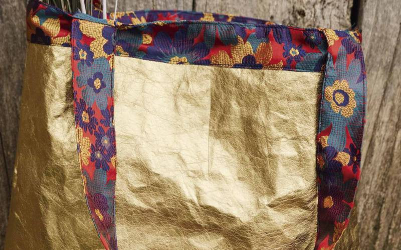 Kraft textile Gold