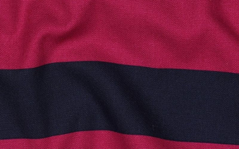 Canvas Rayas Fucsia/Marino