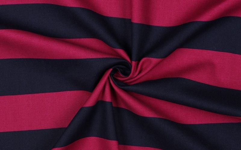 Canvas Stripes Fuchsia/Navy