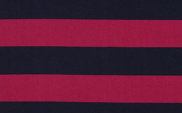 Canvas Stripes Fuchsia/Navy