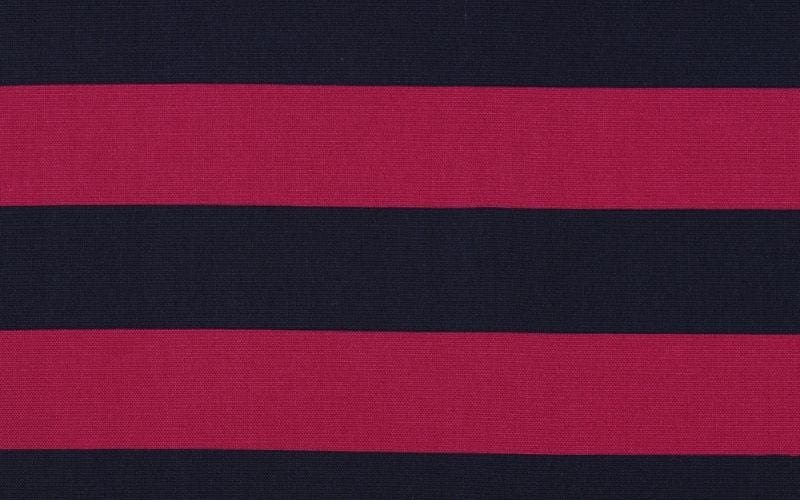 Canvas Stripes Fuchsia/Navy