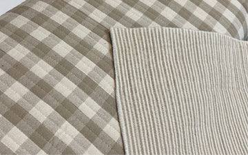 Rustic Quilted Beige