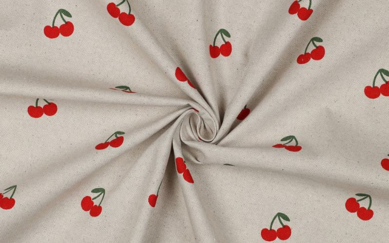 Canvas Linen Cherry