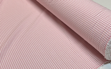 Vichy Seersucker Mini Two-Tone Pink