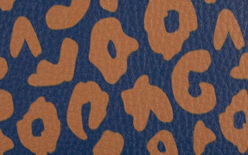 Leo Blue Leatherette